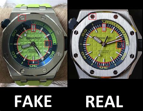 replica watch vs real